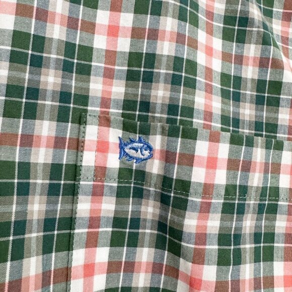 Southern Tide Classic Fit Chest Pocket Long Sleeve Button Front Shirt Mens Small - Picture 4 of 6